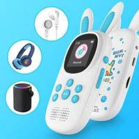 ราคา เครื่องเล่นเพลง MP3สำหรับเด็ก16GB พร้อม Bluetoothลำโพงวิทยุ FMบันทึกนาฬิกาปลุกเครื่องนับก้าวนาฬิกาจับเวลารองรับสูงสุด128GB (19960301553)