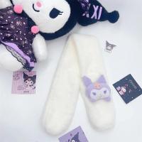 ราคา สวัสดีคิตตี้ผ้าพันคอสำหรับเด็กน่ารักผ้ากำมะหยี่ Cinnamoroll Kuromi My Melody อนิเมะ plushie ผ้าพันคอเด็กหนาของขวัญใหม่ (21171162163)