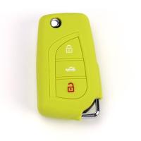 ราคา GTIOATO สำหรับ Toyota เคสกุญแจรถยนต์ ปลอกกุญแจรถยนต์ ซิลิโคน กระเป๋าใส่กุญแจรถยนต์ เคสกุญแจรถ ซองใส่กุญแจรถ สำหรับ Toyota Vios Avanza Yaris Fortuner Corolla Cross Altis CHR Yaris ATIV Camry Innova Alp
