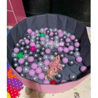 ราคา ถุง 100 ลูก บอลไฮโซสีมุก ลูกใหญ่ 9 5 นิ้ว (19217294749)