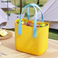 ราคา Lightweight shopping bag waterproof bag 2023 new style temperament tote bag single shoulder beach lightweight bag ins candy color (20579268443)