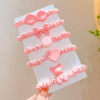 ราคา 5 ชิ้น ชุดใหม่ ยางรัดผม สําหรับเด็ก แฟชั่นเกาหลี การ์ตูนหมีน่ารัก เด็กผู้หญิง ยางรัดผม ยืดหยุ่นสูง ยางรัดผม เครื่องประดับผม (20891345545)