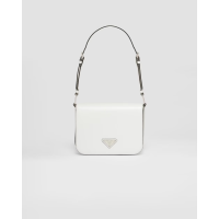 ราคา Prada Brushed leather shoulder bag (21228004709)
