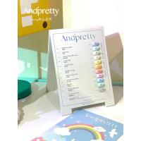 ราคา AND001 สีโทนพาสเทล 11สี แบรนด์ Andpretty (19113110518)