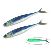 ราคา 2ชิ้นเหยื่อตกปลา12 5 16ซม เหยื่อรอกตกปลา3มิติเหยื่อเหยื่อแบบนิ่มสำหรับตกปลาเบสปลาทูน่าปลาแมคเคอเรลน้ำทะเล (20444474730)