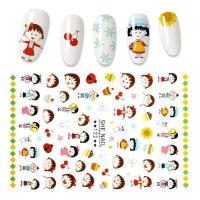 ราคา สติ๊กเกอร์ติดเล็บ 3D ลายการ์ตูน Nail Sticker 3D SHE ชุดที่ 2 (8219245396)