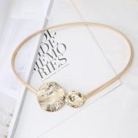 ราคา CICI บุคลิกภาพ ง่าย สีทอง กลวง โซ่บนกางเกง เข็มขัดสปริง เข็มขัดยางยืดโลหะ เข็มขัดรัดเอว ห่วงโซ่เอวผู้หญิง เข็มขัดเอวโลหะ (20806295664)