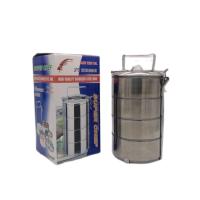 ราคา โปรดอ่าน ปิ่นโต สเตนเลส JPS ไก่ฟ้า 12 14 ซม 2 3 4 5 ชั้น 1 เถา โปรดเลือก (20745035214)