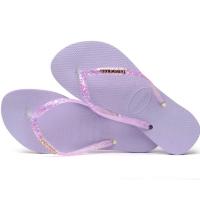 ราคา COD 4147122 2297 รองเท้าแตะ ฮาวายานัส 4147122 5217 990 Havaianas รองเท้าหูคีบ รองเท้าหูหนีบ Glitter Collection Slim (20363323647)