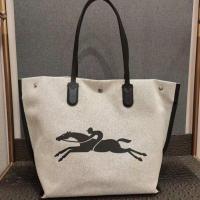 ราคา สินค้ามีพร้อมส่งที่ไทย กระเป๋า Longchamp แท้ tote bag ผ้าใบ crossbody bag กระเป๋าช้อปปิ้ง (19603215679)