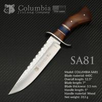 ราคา มีดเดินป่า COLUMBIA รุ่น SA81 ด้ามไม้ทรงโค้ง ทรงใบมีดสวย บริการเก็บเงินปลายทาง สำหรับคุณ (16185655787)