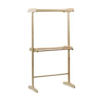 ราคา C I T ราวตากผ้าไม้ยางพารา 2 ชั้น ทรงสูง (20249285399)