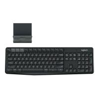 ราคา Logitech K375S Portable 104 Keys 2 4GHz USB Wireless Dual Mode Keyboard for Laptop Notebook PC with Universal Stand (10223218731)