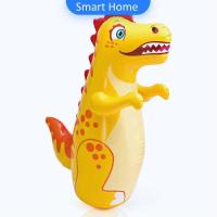 ราคา ตุ๊กตาเป่าลม 3 D ของเล่นออกกำลังกาย ตุ๊กตาล้มลุก Inflatable tumbler (10035207306)