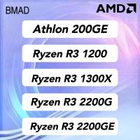 ราคา ใช้โปรเซสเซอร์ AMD Athlon Ryzen ซีรีส์200GE Athlon Ryzen R3 1200 Ryzen R3 1300X Ryzen R3 2200กรัม Ryzen R3 2200GE CPU (20638060808)