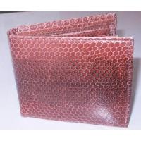 ราคา Genuine Sea Snake 2 Fold Wallet กระเป๋าหนังงูทะเล เป็นหนังงูทะเลแท้100 สีดำทรงตั้ง Hongkong สวยงาม (329844067)