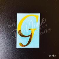 ราคา สติกเกอร์โลหะ สูง 2 5 5 ซม ตัวอักษรภาษาอังกฤษ ตัวใหญ่ A Z สติกเกอร์ตัวอักษร ตัวพิมพ์ใหญ่ (15211863512)