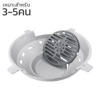 ราคา เตาย่างหมูกระทะ กระทะย่างเนื้อ ชุดเตาหมูกระทะ ชุดเตาย่างหมูกระทะ กระทะปิ้งย่างเกาหลี 30cm 35cm 40cm วัสดุผลิตจากอลูมิเนียมคุณภาพดี Simplehome (1420846673)