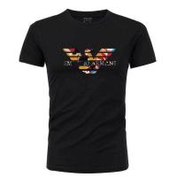 ราคา Armani Armani T shirt Mens New Summer Mens EA7 Classic Eagle Logo Round Neck Slim Fitting Cotton Short Sleeve Base Shirt (16079060458)