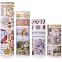 ราคา Vintage Washi Tape ชุด18ม้วนเก่าแผนที่แสตมป์จดหมายหนังสือพิมพ์โบราณตกแต่ง Retro Masking Tape สำหรับ Scrapbooking อุปกรณ์หัตถกรรมเด็กสมุดภาพ (15600420626)