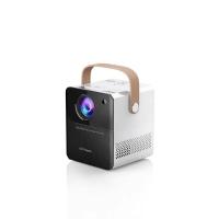 ราคา Projector 4K Portable Home Camping Theater Private Theater WIFI Synchronization Android Phone 180 Screen LED Smart TV Projector (21222576417)