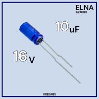 ราคา 10uF 16V คาปาซิเตอร์ ELNA CAPACITOR คาปาซิเตอร์ ลำโพง วงจรขยายเสียง 0918 4ชิ้น Pcs (17569698370)