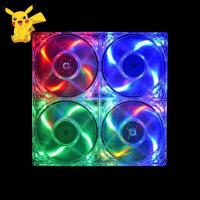 ราคา พัดลมเคส คอม 8 ซม รุ่นใส ไฟ 80 มิลลิเมตรเคสคอมพิวเตอร์ PC พัดลมทำความเย็น MOD ขายดีที่สุดสำหรับ DIY 8 8 เซนติเมตร 8cm (15097719327)