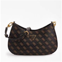 ราคา GUESS กระเป๋าสะพายไหล่แฟชั่นผู้หญิงกระเป๋าแบบหนีบแขน VG841618 (20082937015)