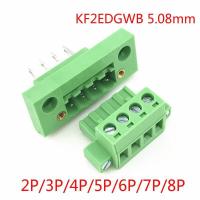 ราคา 5sets KF2EDGWB 5 08 2 3 4 5 6 7 8 9 10 12Pin Wall Terminal Plug Type 5 08mm Pitch Connector Pcb Screw Terminal Block Nails Screws Fasteners (19689369261)