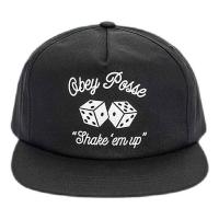 ราคา OBEY หมวกรุ่น DICE SNAPBACK สี BLACK (20345113419)