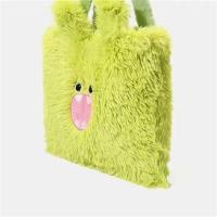ราคา กระเป๋าผ้ากำมะหยี่กระเป๋าถือความจุขนาดใหญ่ของเด็กผู้หญิงกระเป๋าสะพายไหล่นักศึกษากระเป๋าลายการ์ตูน Little Monster (21103494240)