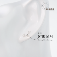 ราคา S925 ต่างหูใบมะกอกเงินแท้ Sterling silver olive leaves stud earrings (20721879521)
