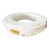 ราคา ลดล้างสต็อค สาย RG 6 MAX หล่อหัว 75 โอห์ม ผู้ 1 ข้าง ชีน 64 เส้น ทองแดงแท้ ยาว 25 30 เมตร มีตำหนิเปลือกสายสีเข้มขึ้น ไม่มีผลต่อการใช้งาน RG 6U 64 (18918214755)