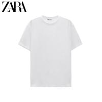 ราคา COD DSFRDTERRR Zara เสื้อยืดแขนสั้น ผ้าฝ้าย สีขาว สําหรับผู้ชาย 01887401250 (20043916342)