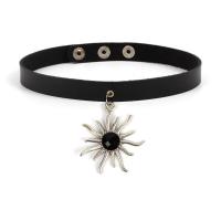ราคา Lovely girls house โกธิค Choker สร้อยคอสำหรับผู้หญิงสาว Rivet หนังร็อคฮิปฮอปพังก์คอปลอกคอสีดำ Choker สร้อยคอปกเย็น (12178625230)