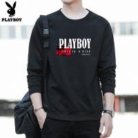 ราคา ผู้ชาย PLAYBOY พิมพ์ลายคอกลมเสื้อยืดแขนยาวเสื้อยืดแฟชั่นเสื้อลำลอง207 (7628135868)