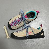 ราคา KEEN รองเท้าปีนเขาคู่รักกันการเสียดสีกันลื่นกลางแจ้งสีฟ้าหมอกควันรองเท้าเดินป่ากันน้ำรองเท้าปีนเขาสำหรับผู้ชายและผู้หญิง (20257542245)