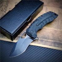 ราคา ใหม่ SOG Kiku XR ไฟฟ้าดับ3 03 CTS XHP Black Cerakote Bladeที่จับ Micarta ผ้าลินินกระเป๋ากลางแจ้งพับยุทธวิธีมีด (20204039703)