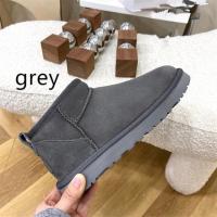 ราคา Uggs บูทผู้หญิงบูทกันหิมะกันน้ำสำหรับฤดูหนาวรองเท้าหุ้มข้อสวมใส่สบายน้ำหนักเบา (12810793594)
