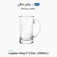 ราคา AMORN Ocean P00740 Beer mug แก้วเบียร์ แก้วโอเชี่ยนกลาส Lugano Mug Ocean Glass 12 oz 330 ml (13955890439)