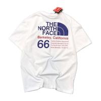 ราคา เสื้อยืดแขนสั้น ผ้าฝ้าย พิมพ์ลายโลโก้ The North Face ทรงหลวม สไตล์คลาสสิก เหมาะกับฤดูร้อน สําหรับผู้ชาย และผู้หญิง (17549093255)