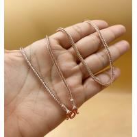 ราคา สร้อยนาค pink gold สวมหัวได้ 24 นิ้ว (21318140769)