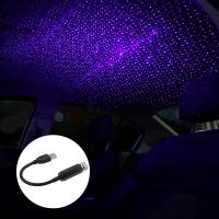 ราคา KingBe เครื่องฉายไฟ LED ติดหลังคารถดวงดาวกลางคืนสร้างบรรยากาศของกาแล็คซี่โคมไฟปรับได้สำหรับตกแต่งหลังคารถยนต์ห้องเพดาน (20612389525)