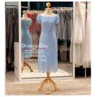 ราคา ชุดราตรีออกงาน เดรสทรงเอ ชุดออกงานสวยหรู ชุดราตรีสั้น PK009 ชุดแซก ชุดราตรี สีึครีม ลูกไม้ มีแขนเรียบหรูเหมาะใส่ออกงานกลางคืน ชุดลูกไม้ (16252915657)