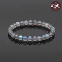 ราคา อาเป่า หินลาบราดอไลท์ หินพ่อมด Labradorite เกรด Premium ขนาด 6 มิล คัดหิน กำไลหินสี กำไลหินนำโชค หินสีเทา หินมงคล ลาบราดอไรต์ ลาบราดอไรท์ (21027340263)