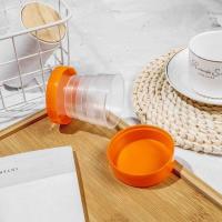 ราคา ถ้วยถ้วยดื่มชาน้ำพลาสติกแบบพับเก็บได้แบบยืดหดได้สำหรับการเดินทางกีฬากลางแจ้ง OUA3109แก้วพับได้ (18512131142)