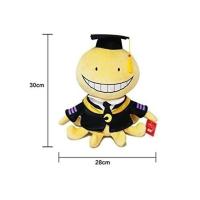 ราคา ตุ๊กตาปลาหมึกน่ารักยัดนุ่น Korosensei Koro Sensei ตุ๊กตาการ์ตูนสัตว์ชั้นเรียนลอบสังหารเด็กจบการศึกษา (19645096147)
