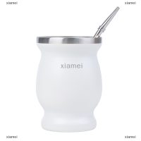 ราคา xiamei Yerba Mate CUP 304สแตนเลส8ออนซ์อาร์เจนตินา Yerba Mate gourd กับ bombillas (20266235373)