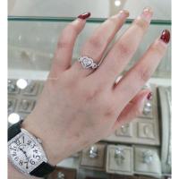 ราคา แหวนเพชรดีไซน์หัวใจรุ่นใหม่ เพชรสังเคราะห์ เหลี่ยม H A นำเข้าเพชรเอง โรงงานทำเพชรแท้กว่า30ปี (19152392974)