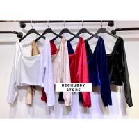 ราคา Gammayee shirt เสื้อคอเหลี่ยมผ้ากำมะหยี่ เงาวิบวับ เสื้อแขนยาวไซต์ใหญ่ สำหรับสาวอวบใส่ได้ (20537165383)